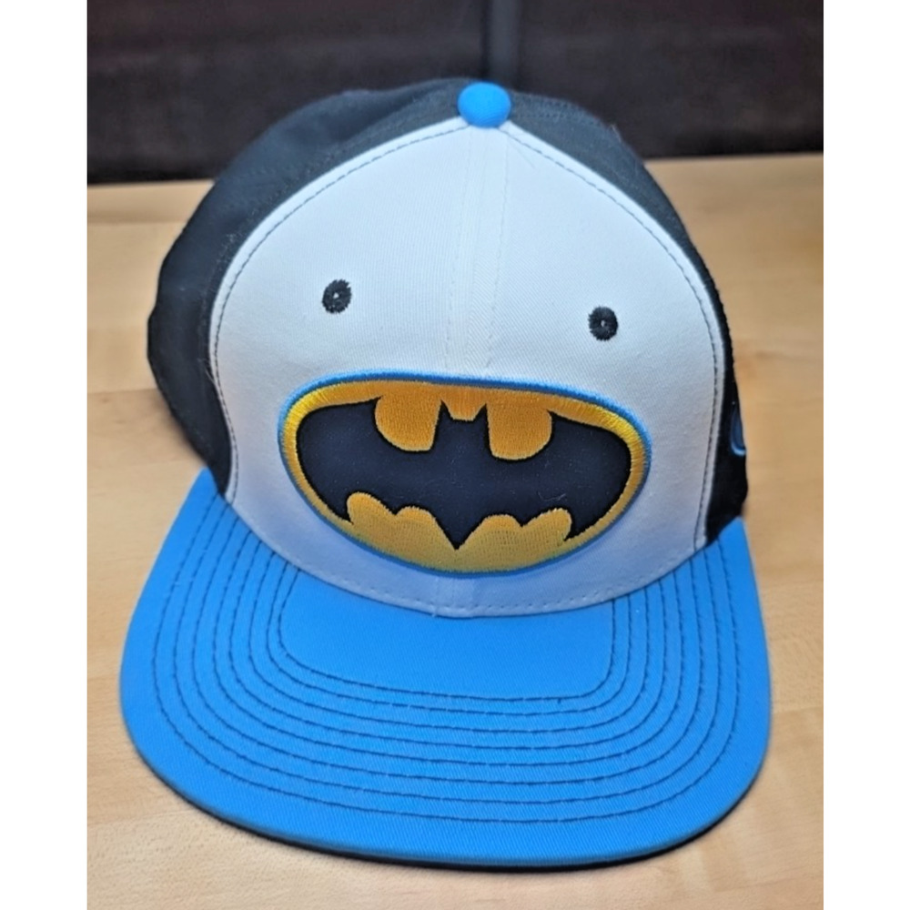Batman DC Comics Y2K Trucker Snapback Flat Bill Hat Comic Book Colorful